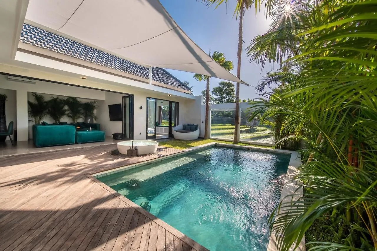 Rice Field View With Sauna Projector And Jacuzzi Unique Design location